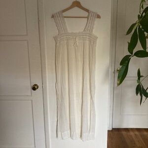 DOEN Cotton Nightgown Dress Small